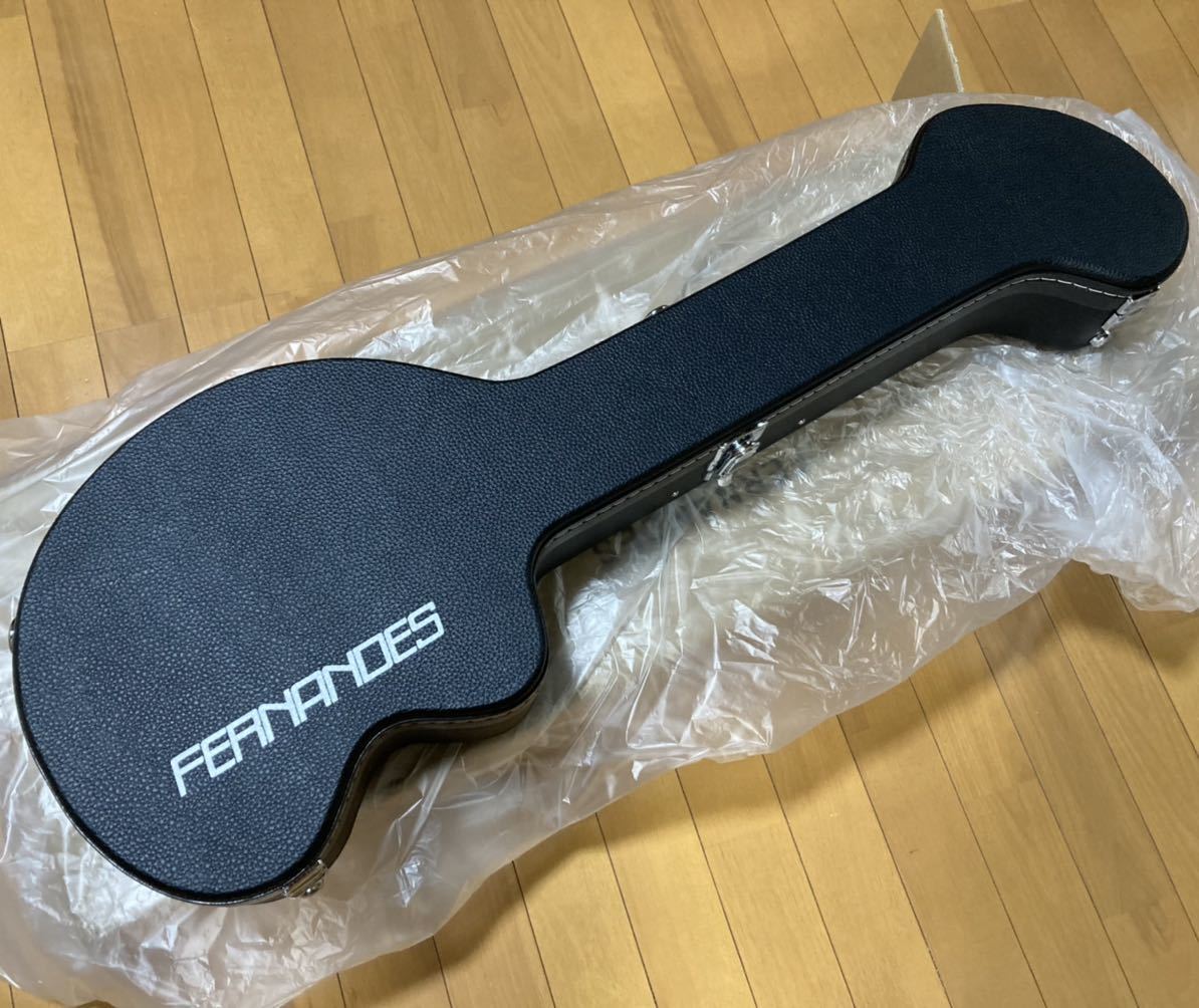 ★未使用新品! FERNANDES ZO-3専用 ハードケース ブラック フェルナンデス純正