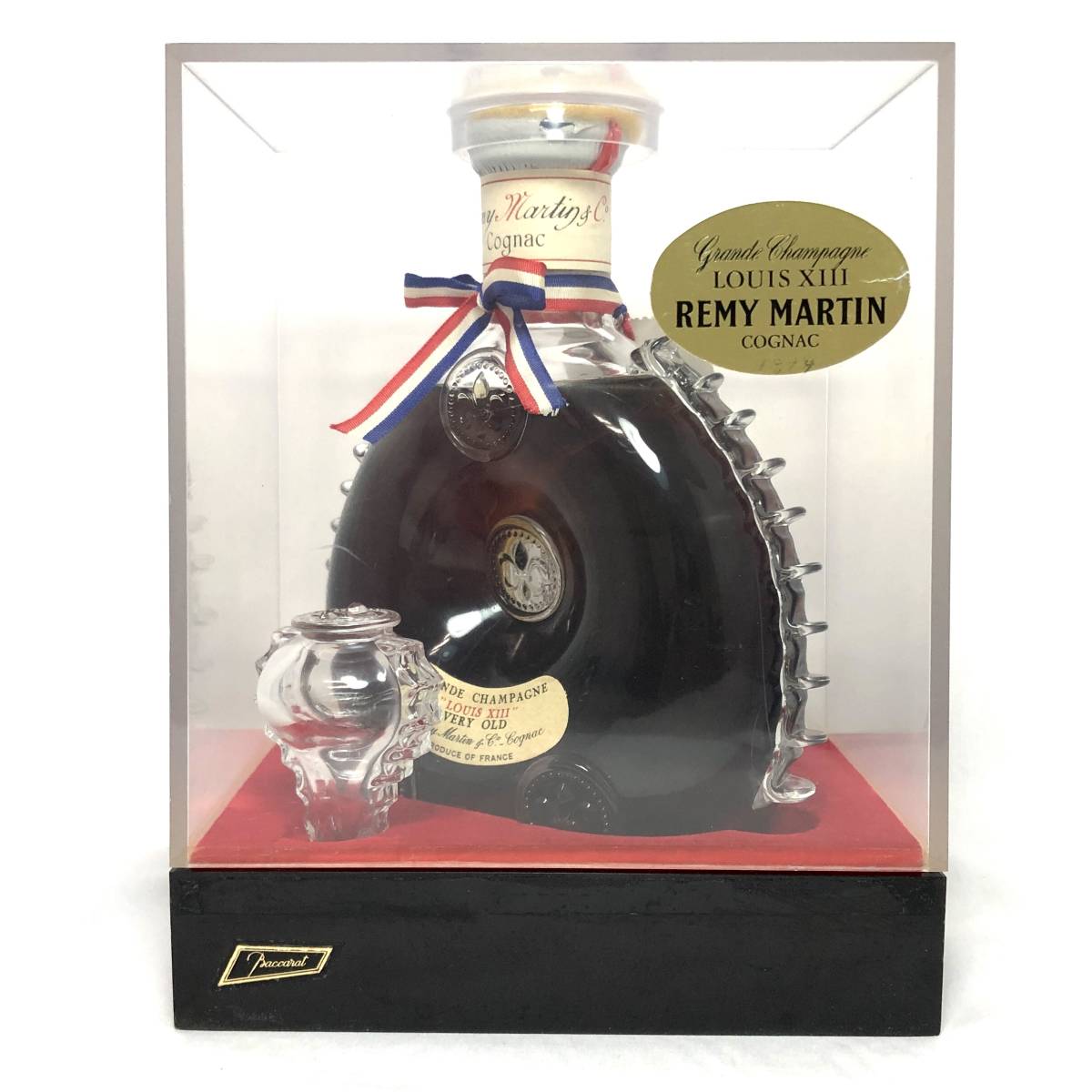 ▼【未開栓】REMY MARTIN ルイ13世 ベリーオールド 700ml バカラボトル ブランデー コニャック レミーマルタン 古酒 替栓/クリアケース付_画像1