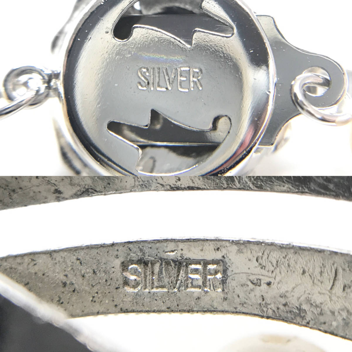 ▼本真珠 ネックレス ブローチ 2点セット パール SILVER シルバー金具 入学式 卒業式 冠婚葬祭 アクセサリー レディース_画像9