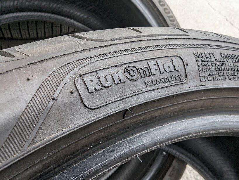 255/35R19 GOODYEAR EAGLE F1 ASYMMETRIC3 RSC BMW・Mercedes承認 中古品2本セット（F）_画像7