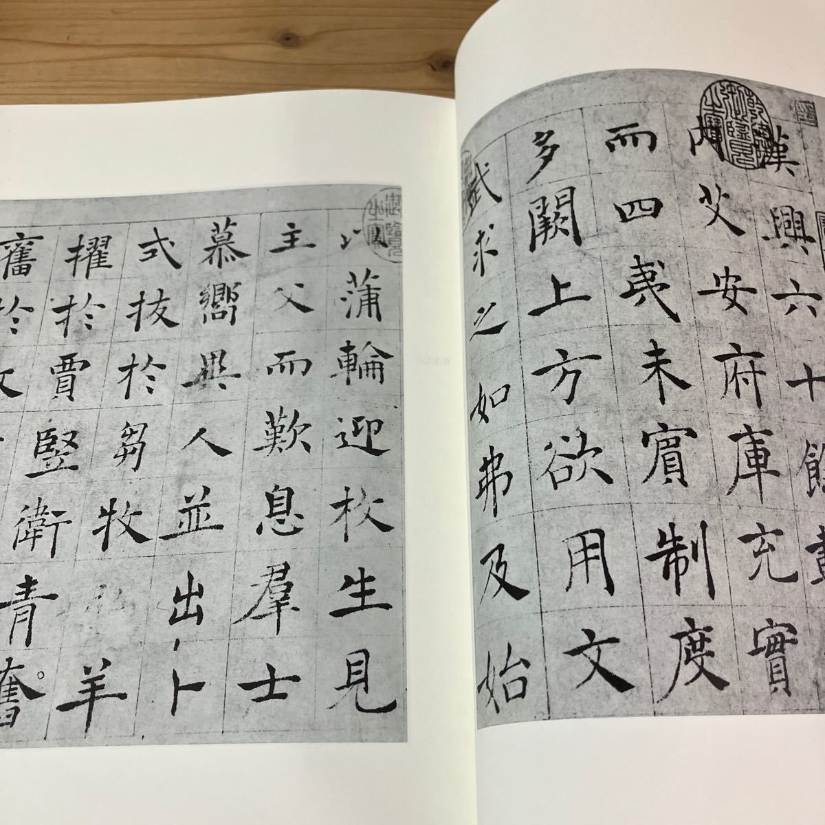 トヲH0206[唐チョ遂良書俔寛傅賛] 書道 大型本 中文 國立故宮博物院 中華民国76年_画像6