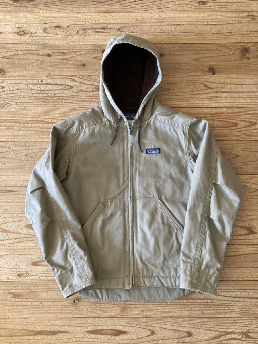 【汚れあり】パタゴニア メンズ ラインドキャンバスフーディ XSサイズ / patagonia _画像1