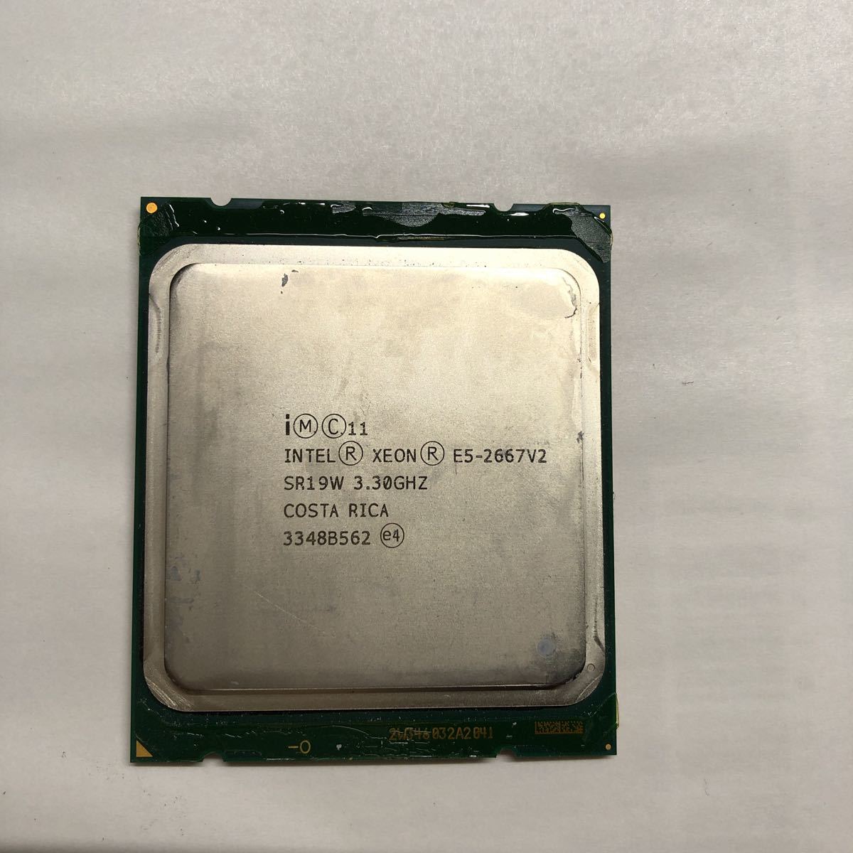 Intel Xeon E5-2667V2 3.30GHz SR19W /17_画像1