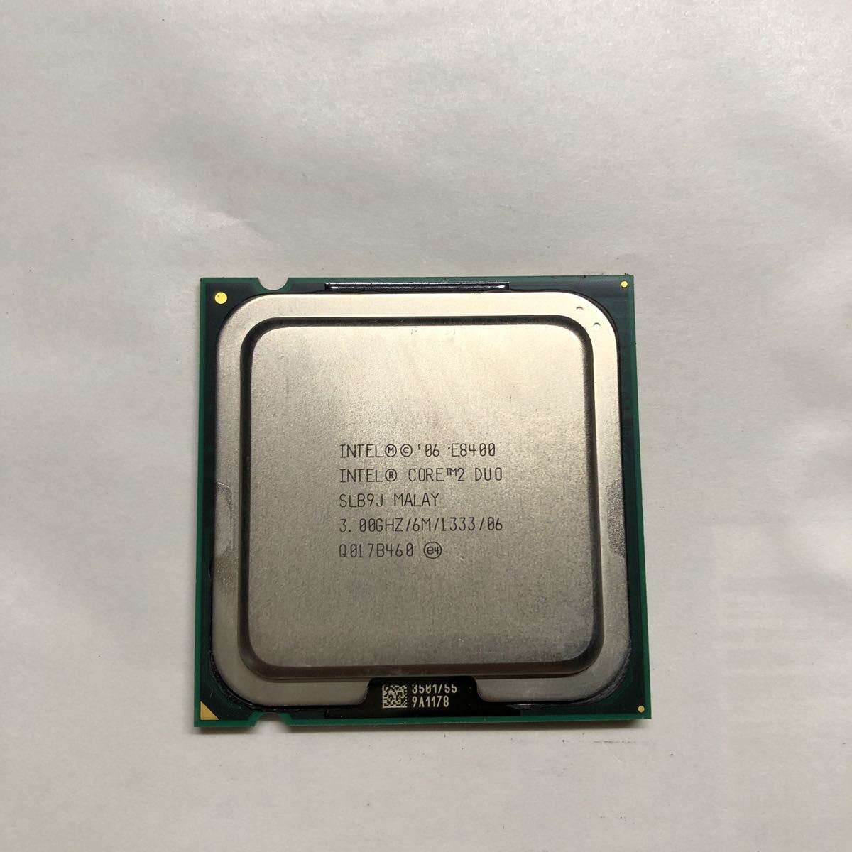 Intel Core 2 Duo E8400 SLB9J 3.0GHz /66_画像1