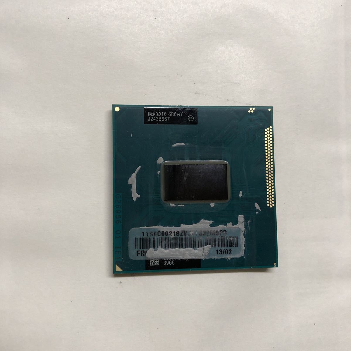 Intel Core i5-3230M SR0WY 2.60GHz /p104_画像1