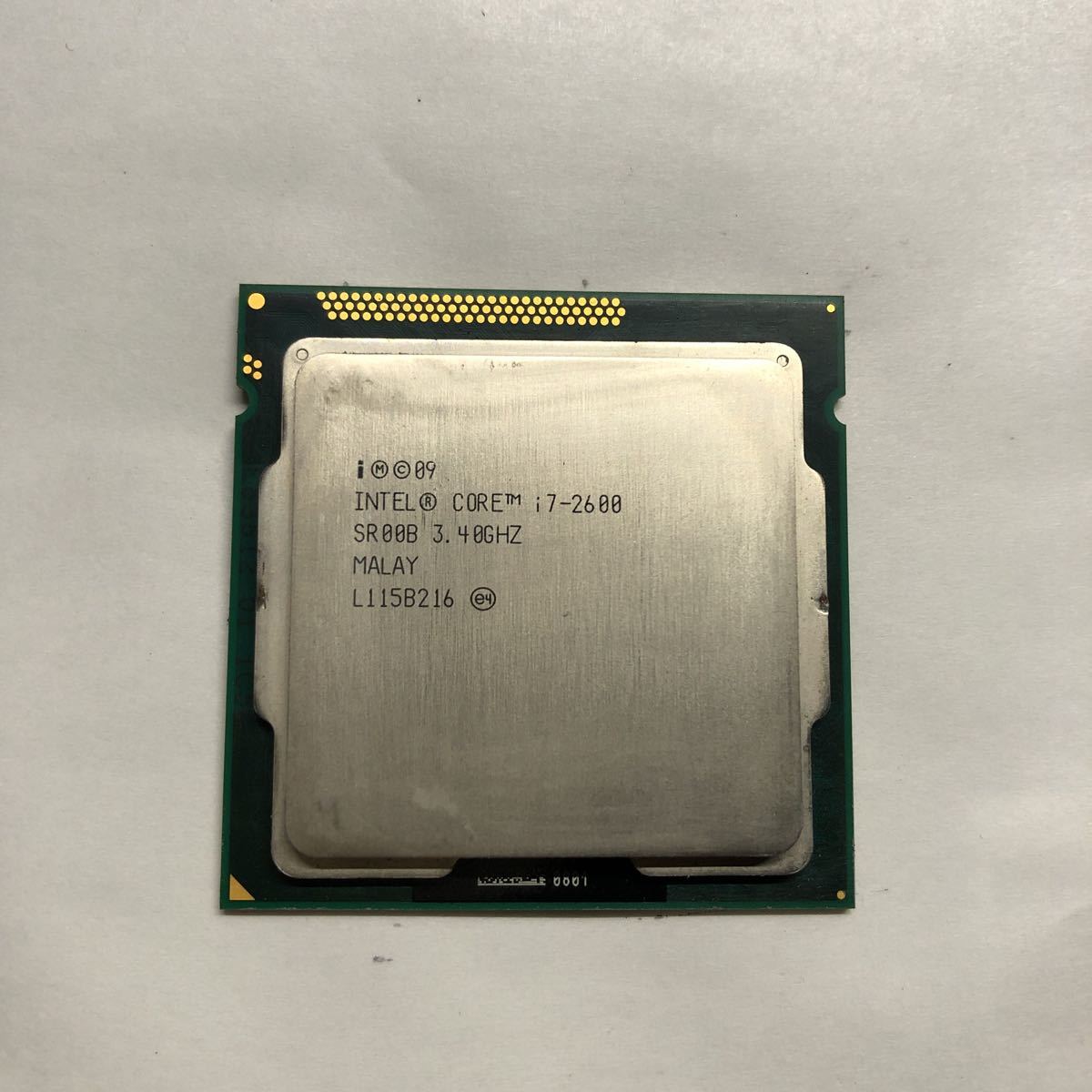 Intel Core i7-2600 3.40GHz SR00B /43_画像1