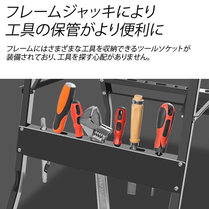 作業台 ワークテーブル 木製 ステンレス 折りたたみ 万能 DIY おしゃれ 天板 脚 コンパクト 工具 収納 保管 クランプ カウンタートップ_画像6