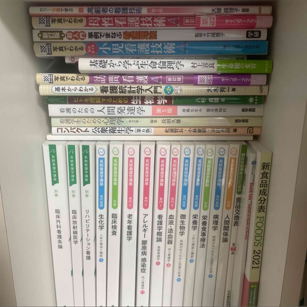 1冊800円でも購入可！看護　教科書　まとめ売り　書き込みなし！