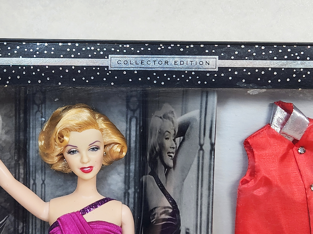 【a11】 マテル バービー マリリン モンロー Marilyn How to MARRY A Millionaire Collector Doll Barbie MATTEL_画像2