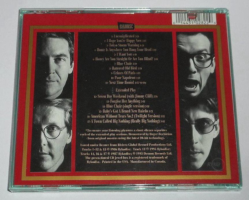 95年 Ryko限定２CD盤『Blood ＆ Chocolate＊Elvis Costello & The Attractions』エルヴィス・コステロ 88年作品★18曲盤★ニック・ロウ参加の画像3