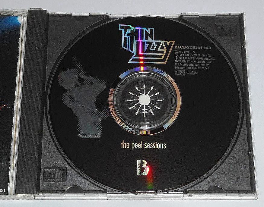 95年盤◎解説/歌詞付『The Peel Sessions：Thin Lizzy』シン・リジィ★英国BBC・ラジオ番組スタジオ・ライブ集 72～77年★レア音源あり_画像3