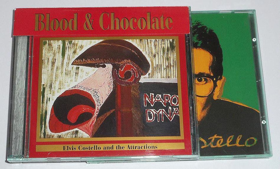 95年 Ryko限定２CD盤『Blood ＆ Chocolate＊Elvis Costello & The Attractions』エルヴィス・コステロ 88年作品★18曲盤★ニック・ロウ参加_画像1