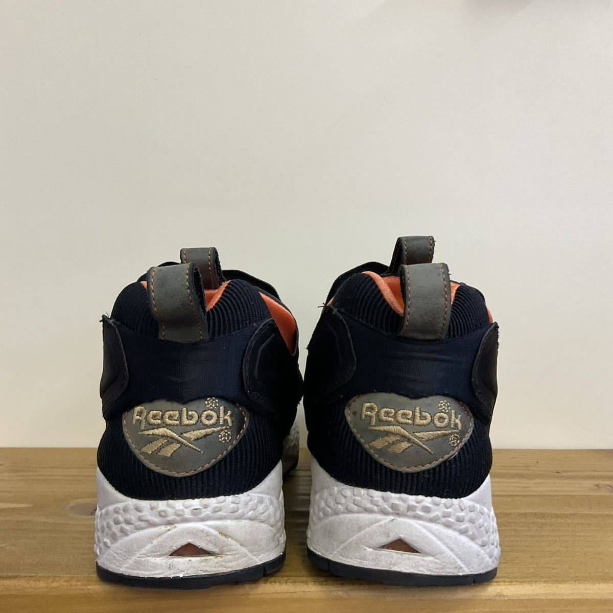 Reebok INSTA PUMP FURY ローカット スニーカー US9 27cm ブラック シューズ リーボック ポンプ フューリー 1-J21536_画像4