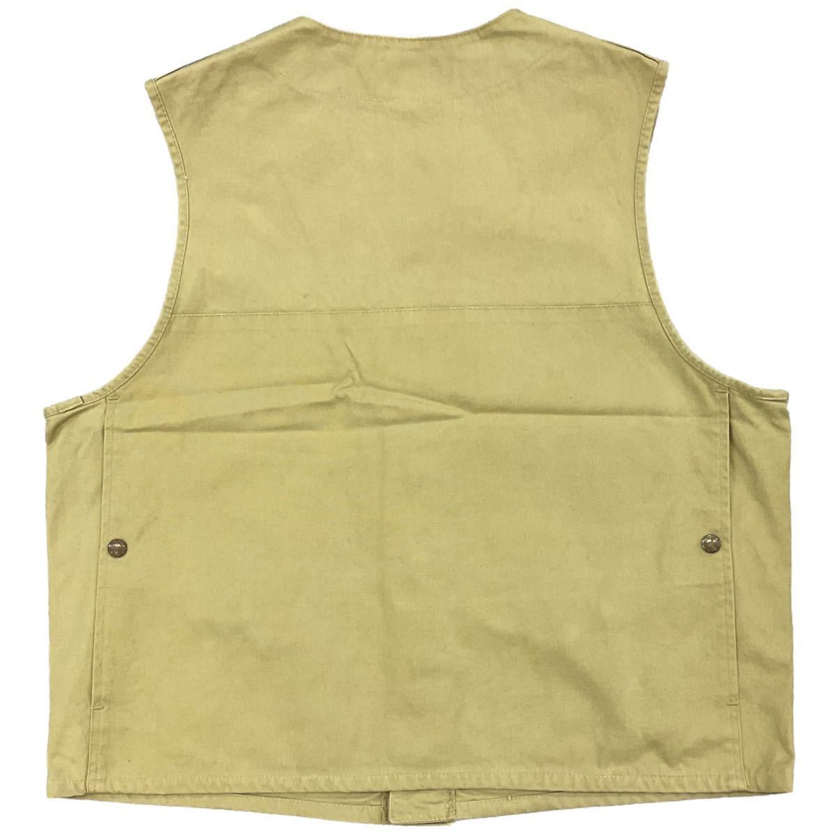 70~ USA制 FILSON ハンティングベスト 44 フィルソン キャンバス コットン ダック フィッシング アウトドア ヴィンテージ