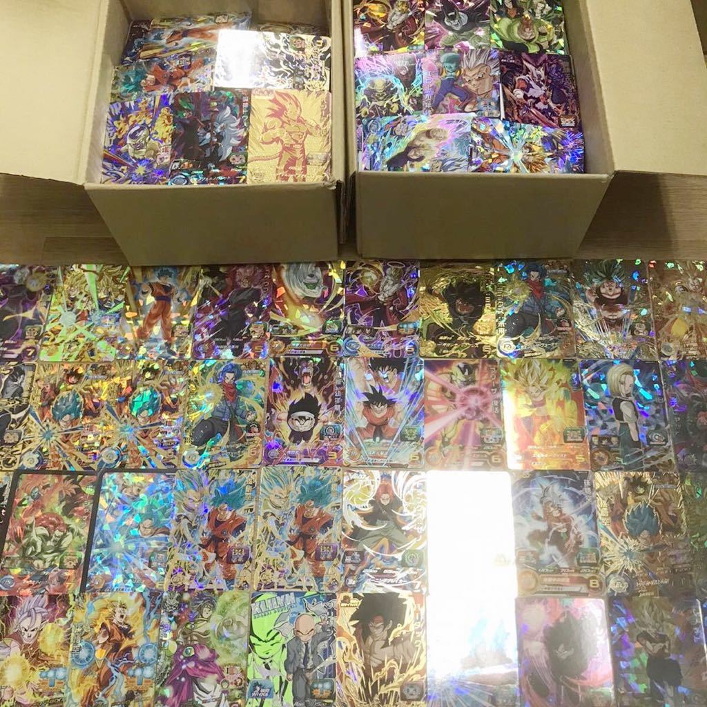 ドラゴンボールヒーローズ　コレクション　引退　キラカード大量　売り切り　画像すべて　2000枚以上 ベジータ　ゴジータ_画像1