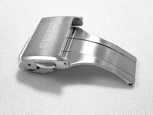 B25W15SA00B SEIKO アストロン 純正Dバックル 20mm SBXC055/5X53-0AJ0(L0LD011J9)他用 ネコポス送料無料_画像2