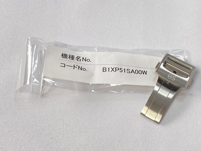 B1XP51SA00W SEIKO グランドセイコー 純正Dバックル 16mm 正規品 SBGX344/9F61-0AH0他用 ネコポス送料無料
