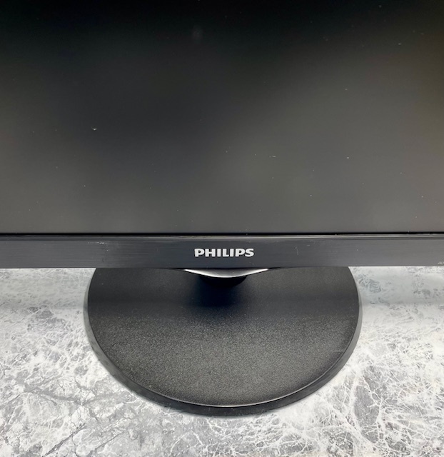 T3321 PHILIPS 223V5L 223V5LHSB/11 21.5インチ ワイド液晶ディスプレイ フルHD/HDMI 2019年製_画像8