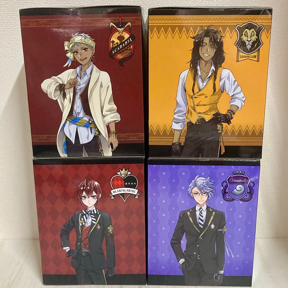 ツイステ フィギュア4体セット 新品 未開封】ディズニー ツイステッドワンダーランド ツイステ