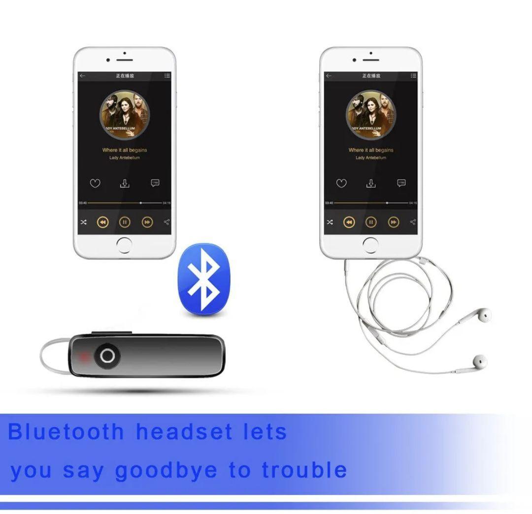 Bluetoothヘッドセットステレオワイヤレス(ホワイト)の画像4