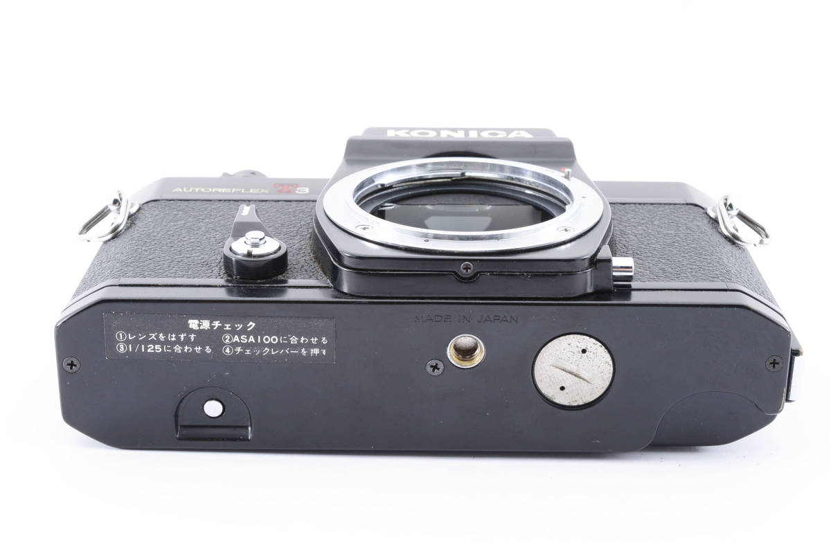 ★訳アリ大特価★コニカ KONICA AUTOREFLEX T3 ボディ L220 #337_画像7