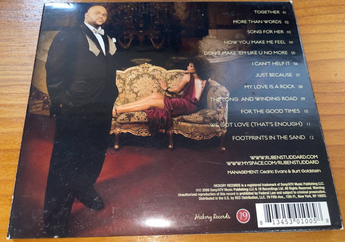 ★Ruben Studdard CD LOVE IS★の画像2