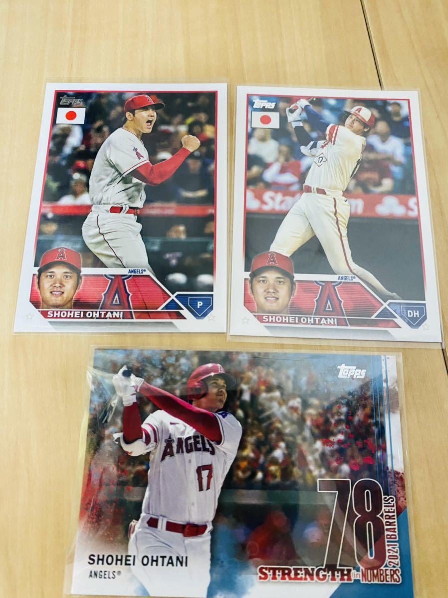 大谷翔平 2023 Topps Japan Edition Shohei Ohtani Angels Strength in Numbers Insert Dodgers MLB まとめ売り_画像1