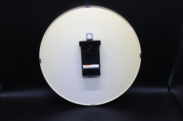lemnos  電波時計 壁掛け時計  ステップ式 動作確認済 レトロ アンティークの画像4