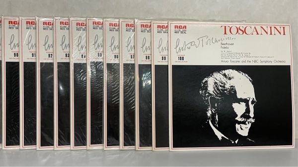 e8357 LP トスカニーニ Toscanini 100 Collection レコード クラシック 1～100 まとめて 100タイトル RCA_画像9