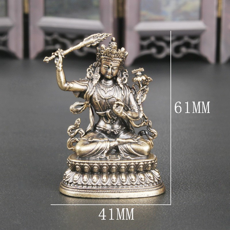 63g 文殊菩薩 剣 冠 豆仏像 菩薩像 仏像 お釈迦様 釈迦如来 仏教 63g 文殊菩薩 剣 冠 豆仏像 菩薩像 仏像 お釈迦様 釈迦如来 仏教