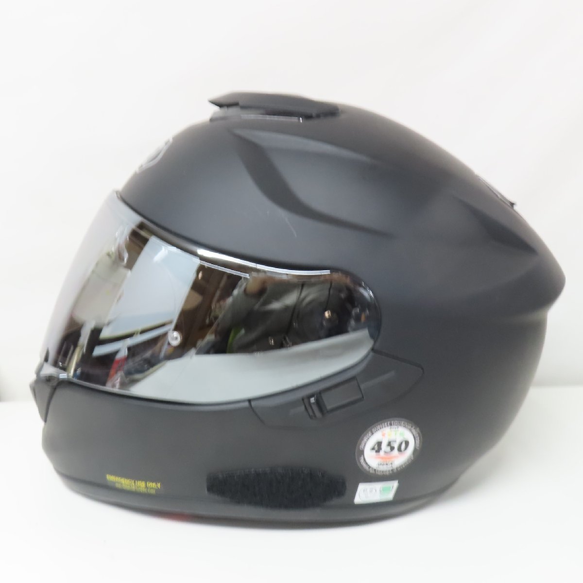 SHOEI ショウエイ GT-Air フルフェイスヘルメット XXLサイズ フラットブラック バイク 二輪 オートバイ ツーリング バイザー 人気_画像4