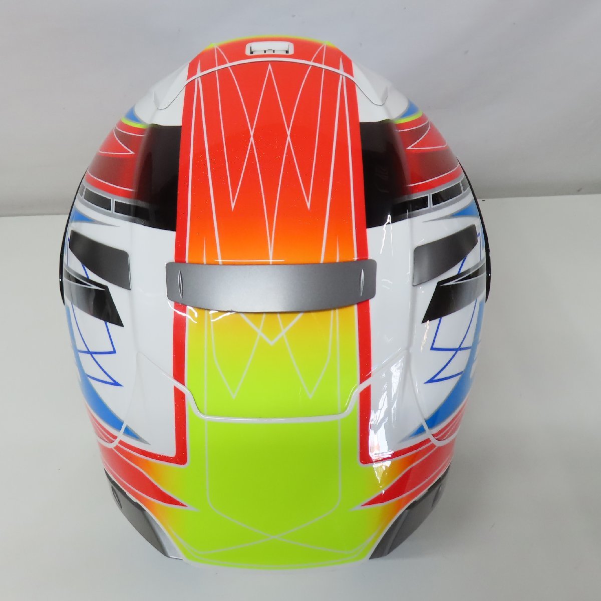 【中古美品】【シールド2枚】SHOEI ショウエイ X-Fourteen ASSAIL フルフェイスヘルメット Mサイズ X-14 アセイル MFJ バイク 二輪 人気_画像7