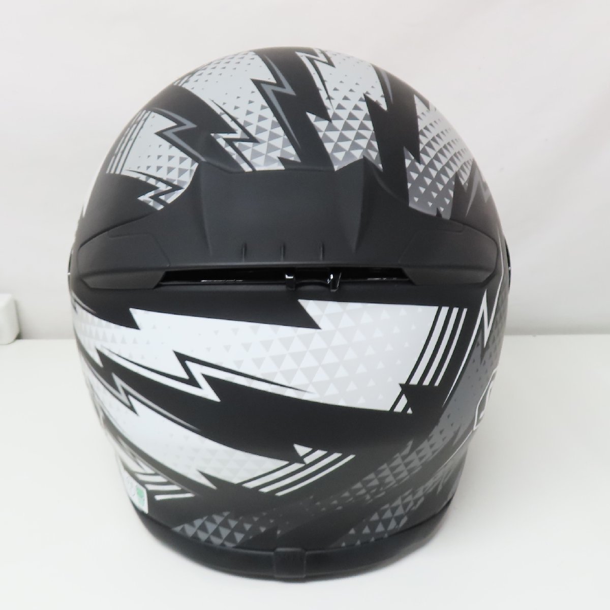 【美品】SHOEI ショウエイ Z-7 VARIABLE フルフェイスヘルメット Mサイズ TC-5 ブラック/シルバー バイク 二輪 オートバイ ツーリング 人気_画像8
