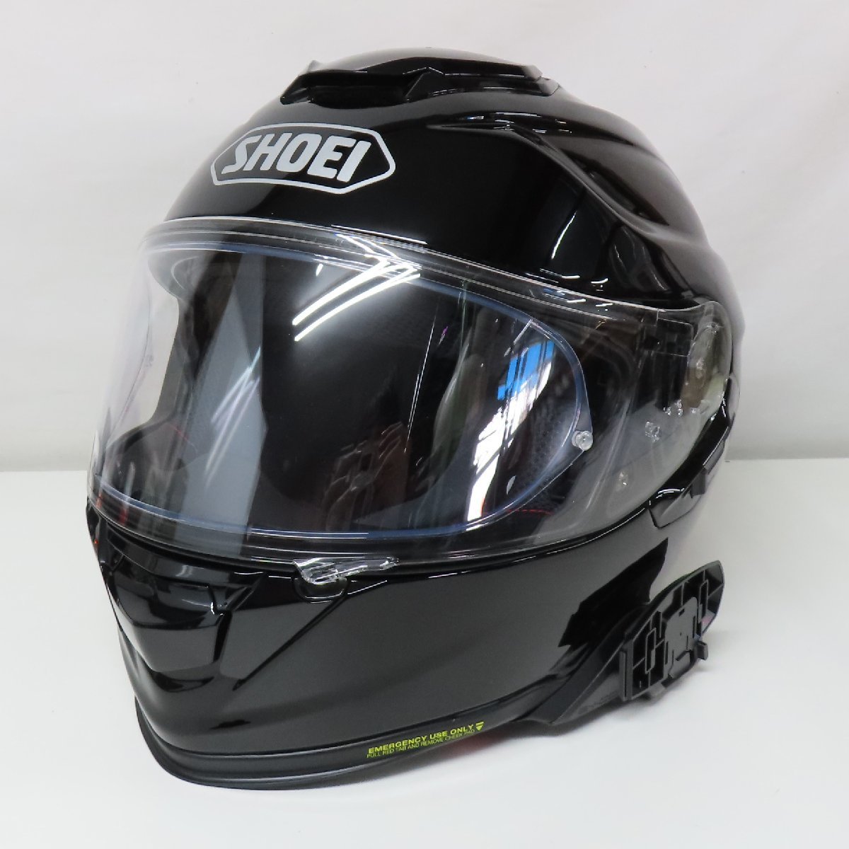 【美品】【シールド2枚】SHOEI ショウエイ GT-Air2 フルフェイスヘルメット Mサイズ ブラック バイク 二輪 ツーリング バイザー 人気_画像2