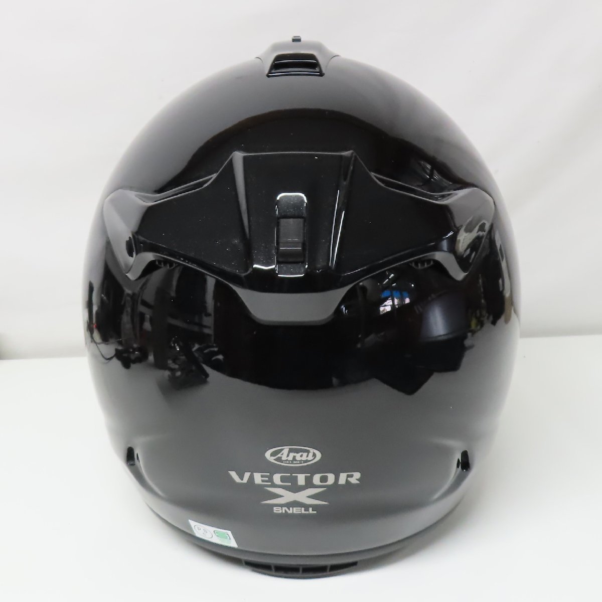 【美品】Arai アライ VECTOR-X フルフェイスヘルメット XLサイズ ブラック ベクターX バイク 二輪 オートバイ ツーリング 人気_画像8