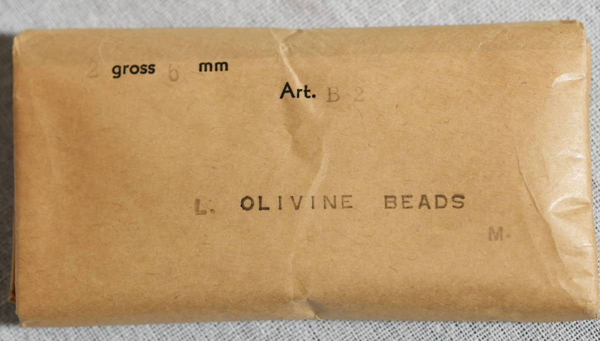 744 L.OLIVING BEADS B-2 2gross 6mm_画像3