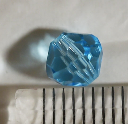 743-1 AQUAMARINE BEADS B-2 2gross 6mm_画像2