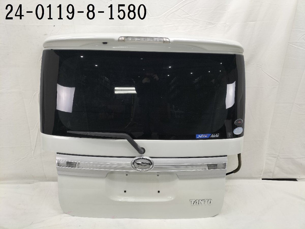 ★L375S ダイハツ　タント カスタム X　平成23年　純正　バックドア ASSY　M31Q8　フォルム付　W24 パールホワイトⅢ 白★_画像1