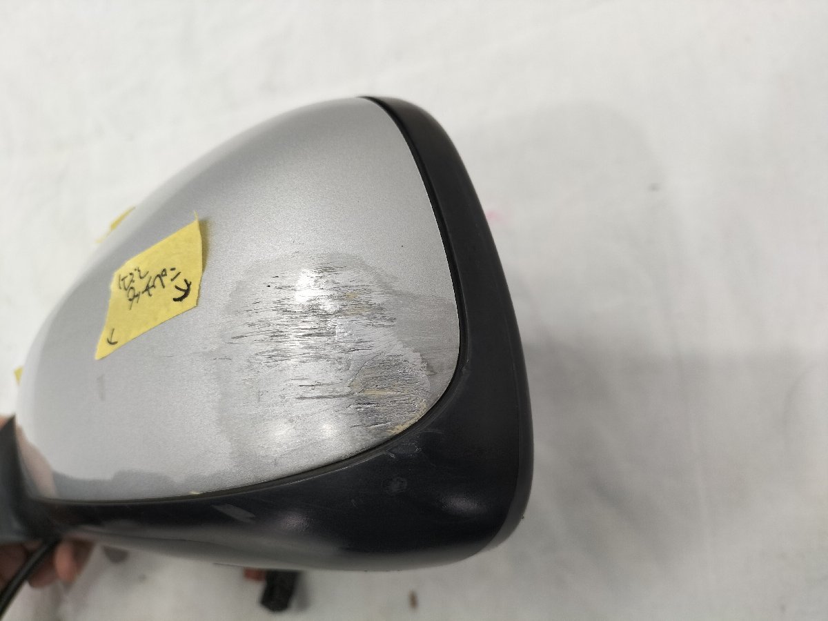 *GH-A307CC Peugeot 307 Heisei era 17 year original passenger's seat side left door mirror side mirror 6 pin 2 pin automatic EZR aluminium gray M silver *