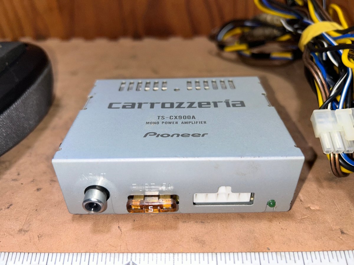 カロッツェリア　carrozzeria　センタースピーカー・アンプ　TS-CX900　中古品_画像7