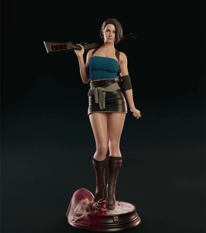 1/8 scale 24cm woman figure element body head garage kit not yet painting unassembly Jill Valentine Vaio 