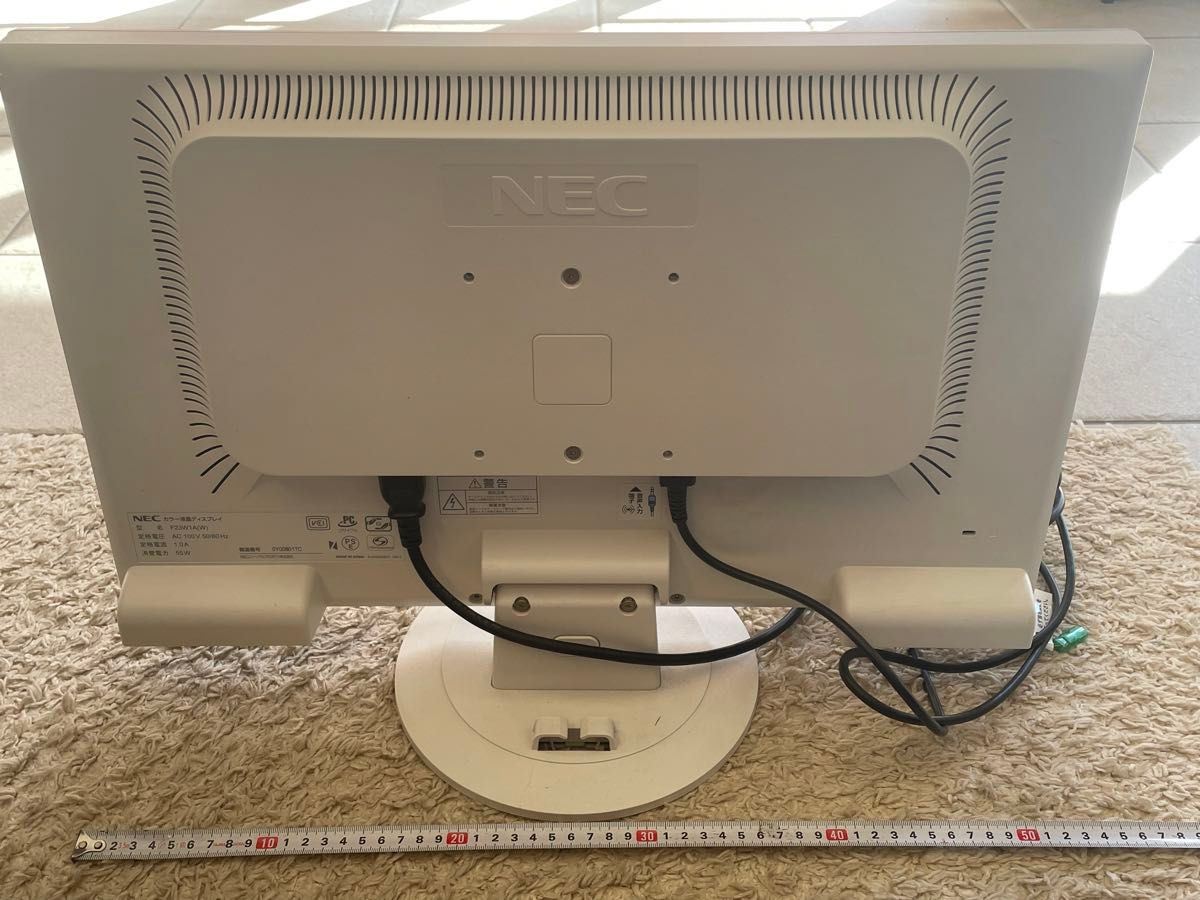 NEC カラー液晶ディスプレイ - 外付けハードディスク・ドライブ