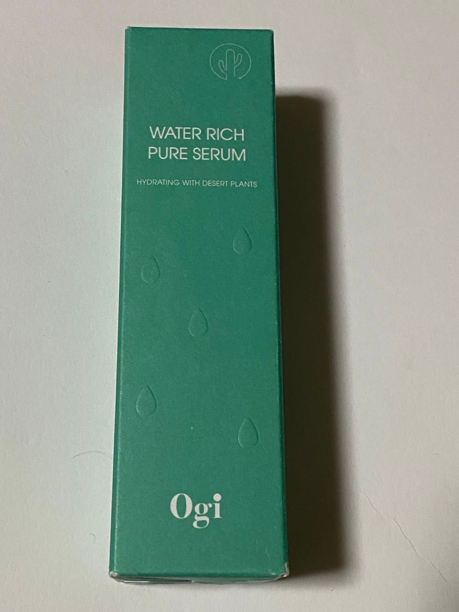 Ogi WATER RICH PURE SERUM 30mlOgi ウォーターリッチピュアセラム 