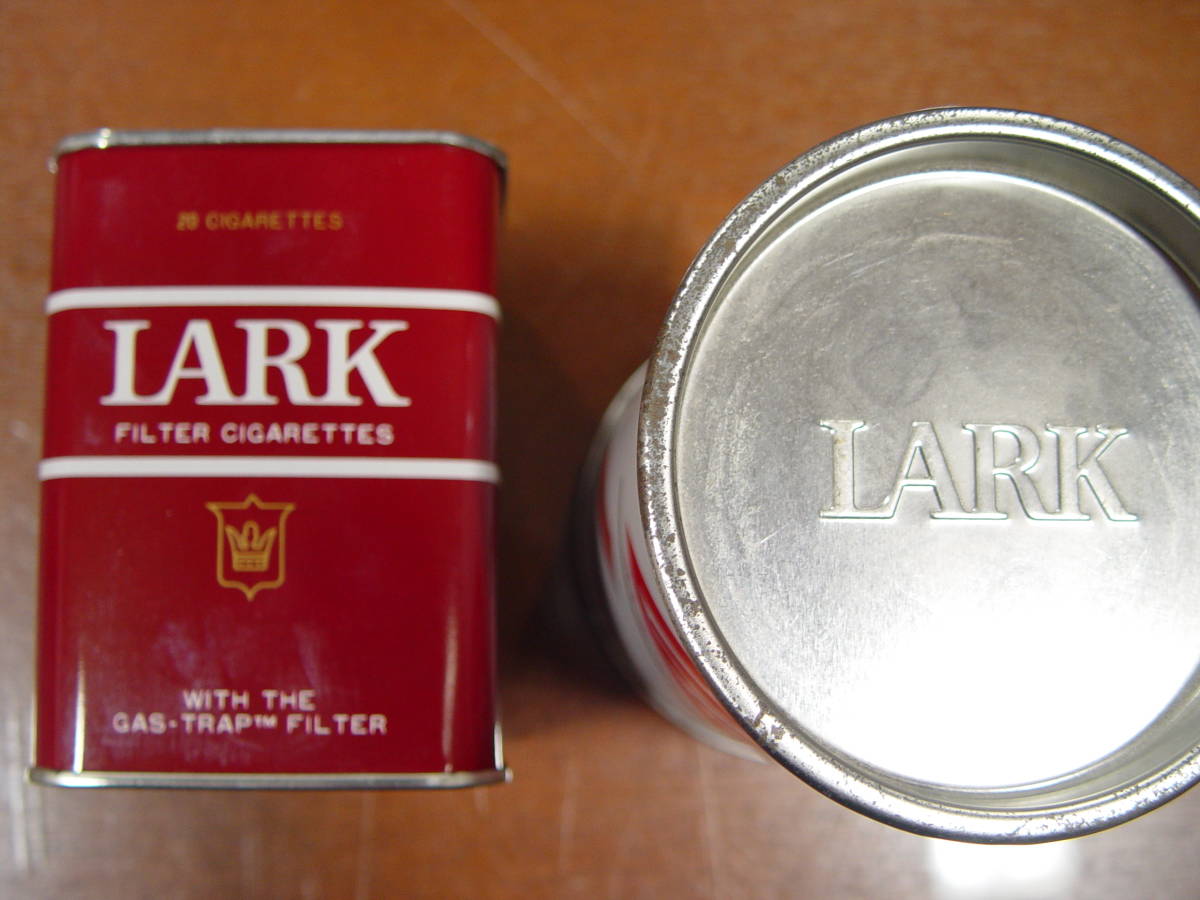 LARKla-k old Novelty steel can tin plate can savings box circle can key holder set 