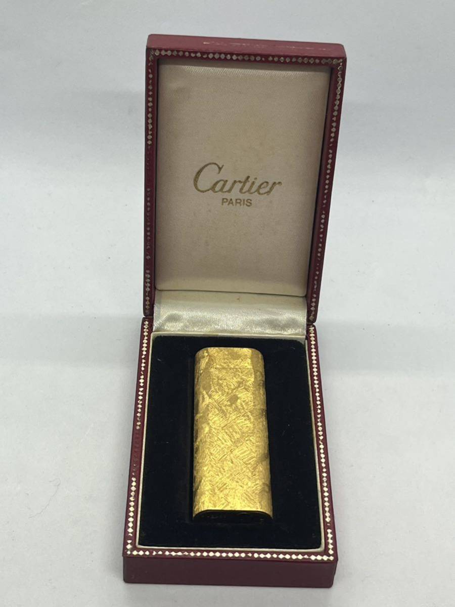 カルティエ Cartier ガスライター オーバル ゴールド