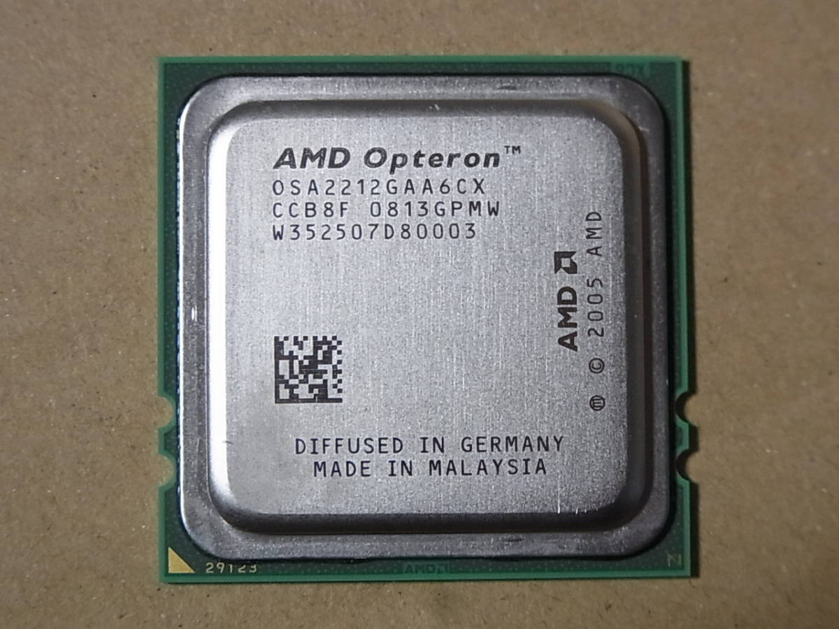 ■ AMD Opteron 2212 OSA2212GAA6CX 2,00 ГГц Санта -Роза Прет F 2 CORE 2 потоков 2 (CI0841)