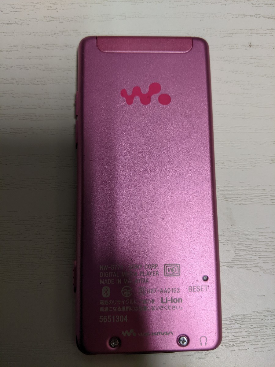 C1050 WALKMAN ウォークマン NW-S774 8GB SONY デジタル音楽プレーヤー 簡易確認＆簡易清掃＆初期化OK 現状品 送料無料 _画像3