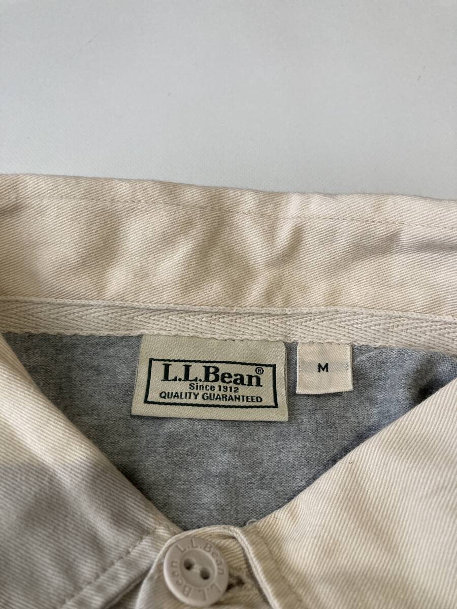 L.L.Bean エルエルビーン　半袖 ラガーシャツ　M_画像2