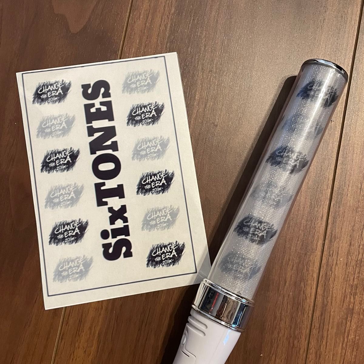 SixTONES チェンエラ風 キンブレシート ペンライト レプリカ 即 SixTONES チェンエラ風 キンブレシート ペンライト レプリカ 即