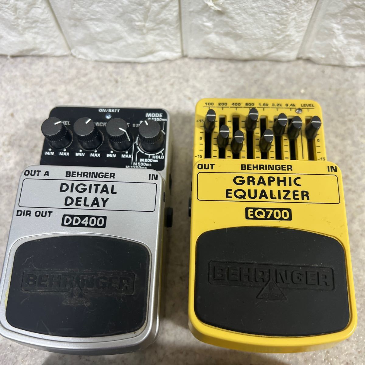 BEHRINGER (DD400+EQ700+CO600)エフェクター_画像3